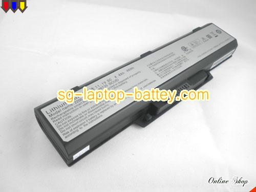 Genuine TWINHEAD H12M Battery For laptop 4400mAh, 11.1V, Black , Li-ion