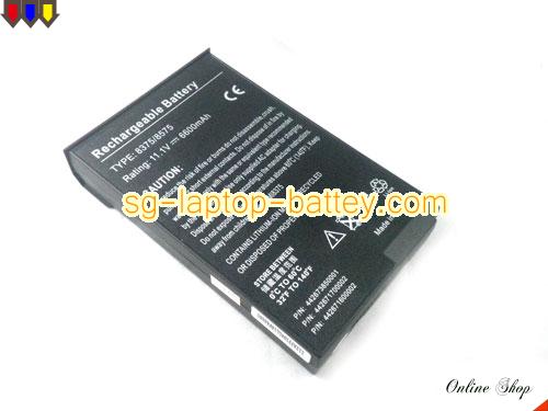 MITAC CGR-B/T19SE-MSL Battery 6600mAh 11.1V Black Li-ion