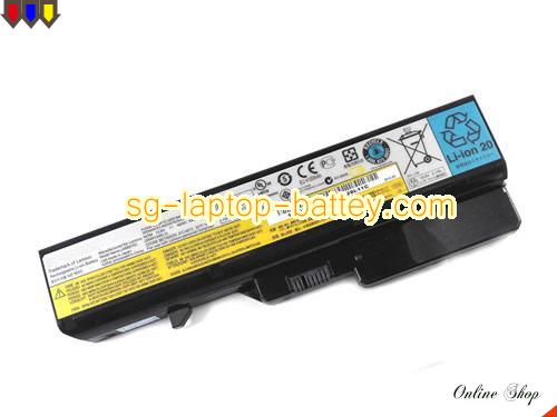 Genuine LENOVO IdeaPad G460 0677 Battery For laptop 4400mAh, 48Wh , 10.8V, Black , Li-ion