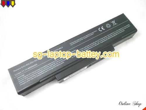 LG F1-222EG Replacement Battery 4400mAh 10.8V Black Li-ion
