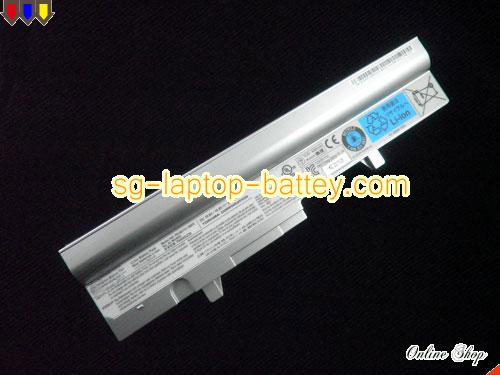 Genuine TOSHIBA Mini NB305-N310 Battery For laptop 48Wh, 10.8V, Sliver , Li-ion