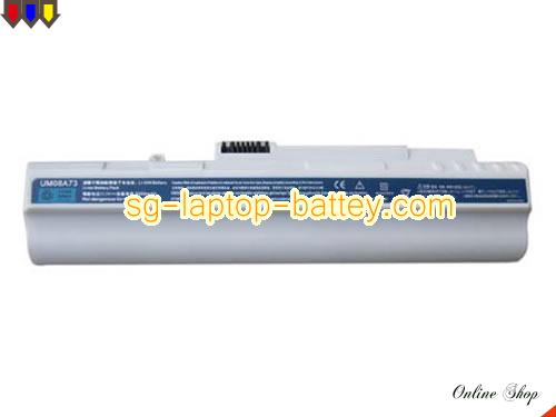 ACER Aspire One A150-Bpdom Replacement Battery 6600mAh 11.1V White Li-ion