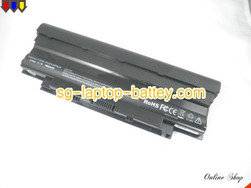 DELL Inspiron 13R(Ins13RD-348) Replacement Battery 7800mAh 11.1V Black Li-ion