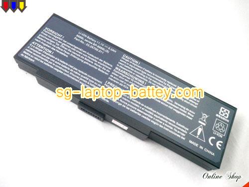 MITAC 3CGR18650A3-MSL Battery 6600mAh 11.1V Black Li-ion