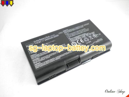 ASUS G71 Series Replacement Battery 4400mAh 14.8V Black Li-ion