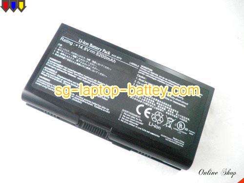ASUS G71G-X1 Replacement Battery 5200mAh 14.8V Black Li-ion