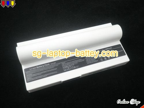 ASUS Eee PC 1000HE Replacement Battery 8800mAh 7.4V White Li-ion