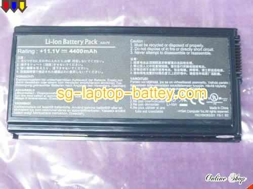 Genuine ASUS F5M Battery For laptop 4400mAh, 11.1V, Black , Li-ion