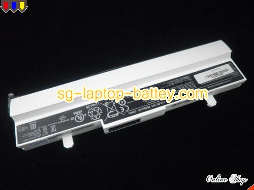 ASUS Eee PC 1005ha-blk068x Replacement Battery 5200mAh 10.8V White Li-ion