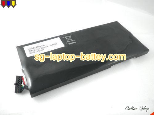ASUS Eee PC T91 Tablet Replacement Battery 3850mAh 7.4V Black Li-ion