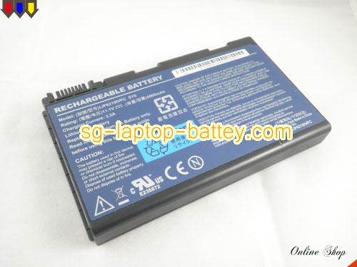 Genuine ACER TravelMate 6460 Series Battery For laptop 4000mAh, 11.1V, Black , Li-ion