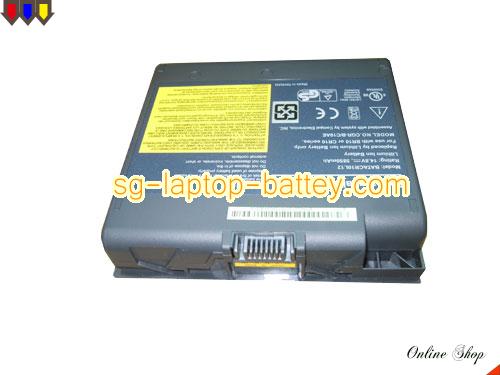 TOSHIBA B491 Battery 5850mAh 14.8V Black Li-ion