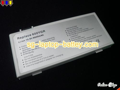 GATEWAY 6500707 Battery 6600mAh 10.8V Black Li-ion