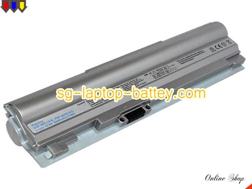 SONY VAIO VGN-TT190EJX/C Replacement Battery 8100mAh 10.8V Silver Li-ion
