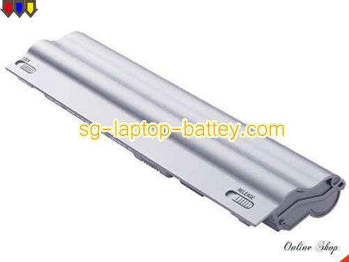 SONY VAIO VGN-TT27GDX Replacement Battery 5400mAh 10.8V Silver Li-ion