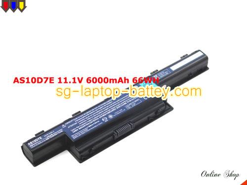 Genuine ACER Aspire 4333 Battery For laptop 6000mAh, 11.1V, Black , Li-ion