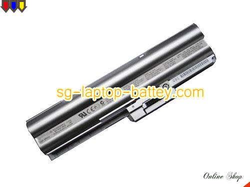 SONY VGP-BPL12 Battery 6600mAh 11.1V Silver Li-ion
