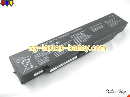 Genuine SONY VAIO PCG-6SHP Battery For laptop 4800mAh, 11.1V, Black , Li-ion