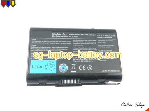 TOSHIBA Qosmio X300-11W Replacement Battery 4000mAh 14.4V Black Li-ion