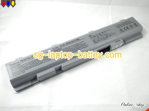 TOSHIBA Satellite E100 Replacement Battery 75Wh 14.4V Silver Li-ion