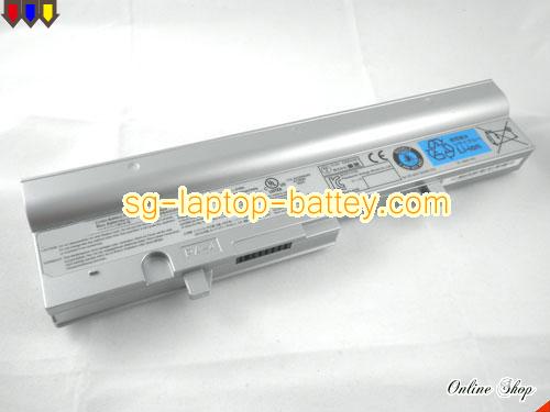TOSHIBA NB305-N410BN Replacement Battery 61Wh 10.8V Silver Li-ion