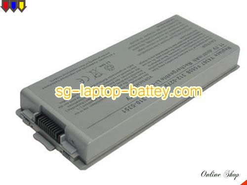 DELL Latitude D810 Replacement Battery 5200mAh 11.1V Grey Li-ion