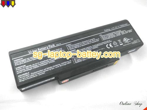 Genuine ASUS S62 Battery For laptop 7200mAh, 11.1V, Black , Li-ion
