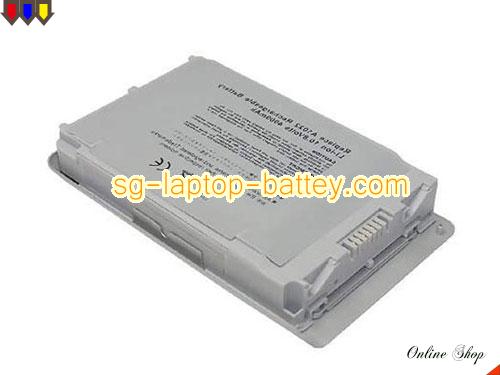 APPLE POWERBOOK G4 12 M8760LL/A Replacement Battery 4400mAh 10.8V Silver Li-ion