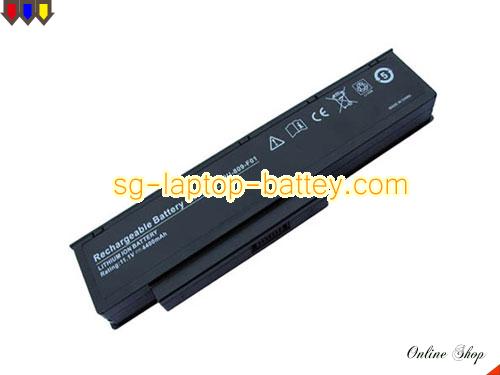 FUJITSU Amilo Li3710 Replacement Battery 4400mAh 11.1V Black Li-ion