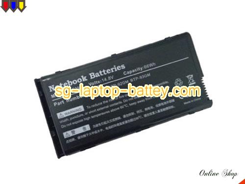MEDION BTP-93GM Battery 66Wh 14.8V Black Li-ion