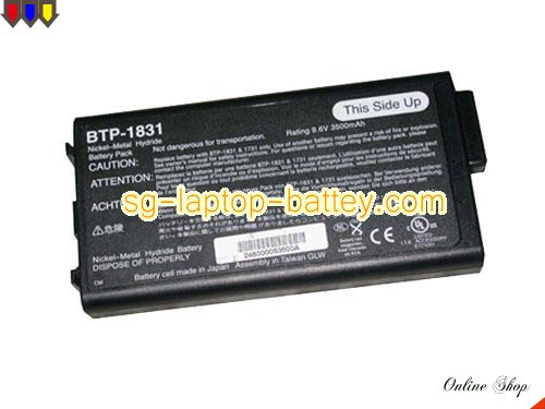 ACER BTP-1731 Battery 3500mAh 9.6V Black Li-ion