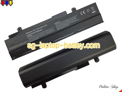 ASUS Eee PC R011PX Replacement Battery 5200mAh 10.8V Black Li-ion
