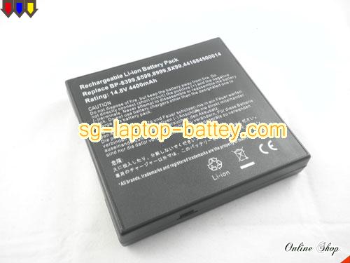 MITAC 441684410002 Battery 4400mAh 14.8V Black Li-ion
