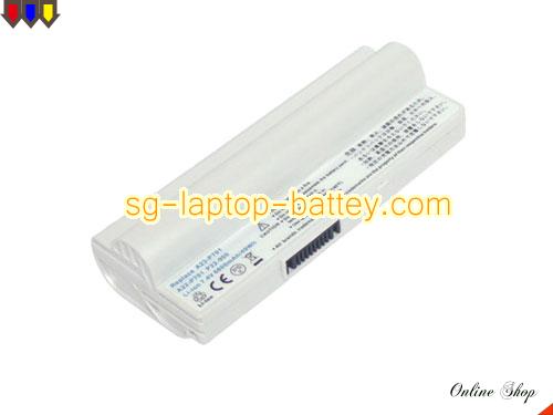 ASUS Eee PC 900H Replacement Battery 4400mAh 7.4V white Li-ion