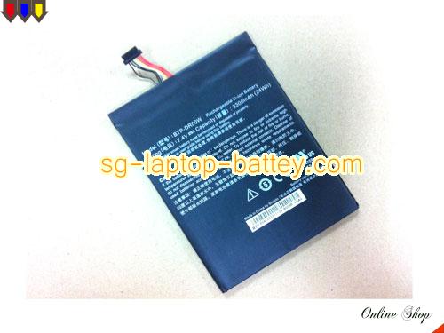 SIMPLO BTP-DR00W Battery 3300mAh 7.4V Black Li-ion