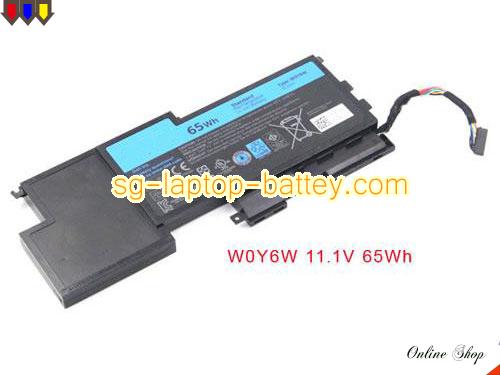 DELL W0Y6W Battery 65Wh 11.1V Black Li-Polymer