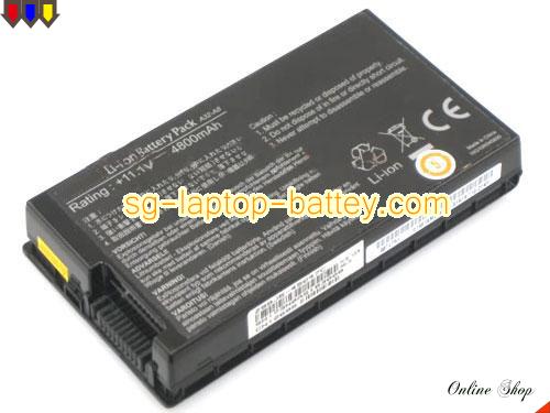 Genuine ASUS A8Tc Battery For laptop 4800mAh, 11.1V, Black , Li-ion