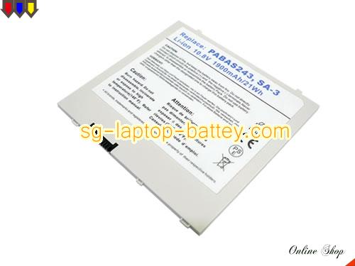 TOSHIBA Tablet PC AT105-T1016G Replacement Battery 1900mAh 10.8V White Li-ion