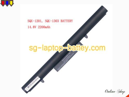 HASEE SQU-1201 Battery 2200mAh 14.8V Black Li-ion