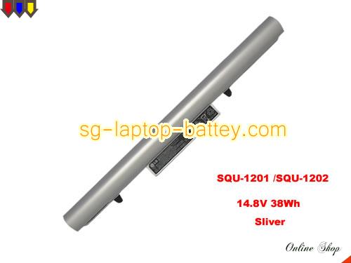 HASEE SQU-1202 Battery 2600mAh, 38Wh  14.8V Sliver Li-ion