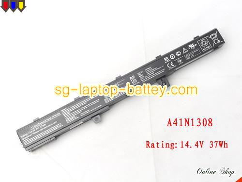Genuine ASUS X451CA Battery For laptop 37Wh, 14.4V, Black , Li-ion