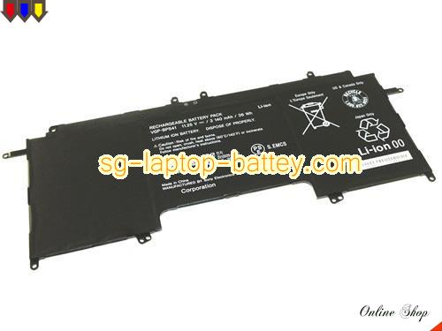 Genuine SONY Sony VAIO Fit 13A Battery For laptop 3140mAh, 36Wh , 11.25V, Black , Li-ion