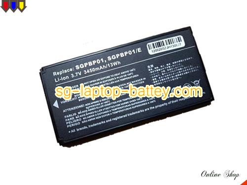 Genuine SONY SGPT211TW Battery For laptop 3080mAh, 3.7V, Black , Li-Polymer