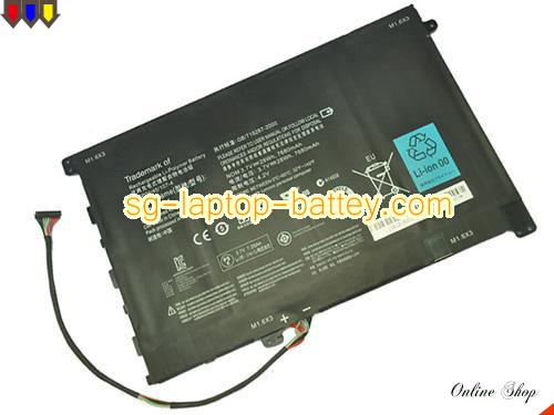 Genuine LENOVO IdeaPad S2010 Tablet PC Battery For laptop 7680mAh, 28Wh , 3.7V, Black , Li-Polymer