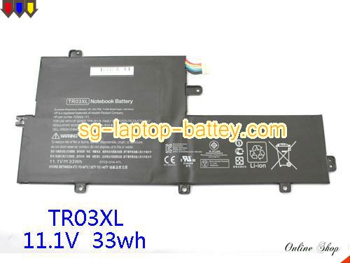HP TR03XL Battery 33Wh 11.1V Black Lithium-ion