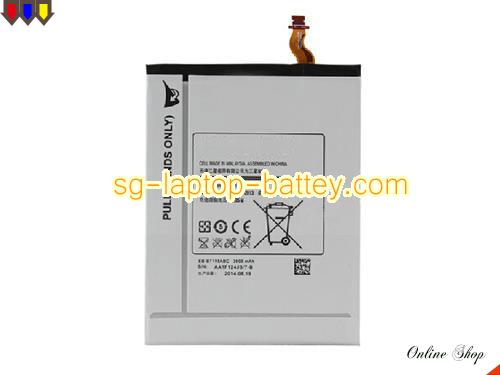 Genuine SAMSUNG Galaxy Tab3 T320 Battery For laptop 13.68Wh, 3.8V, White , Li-ion