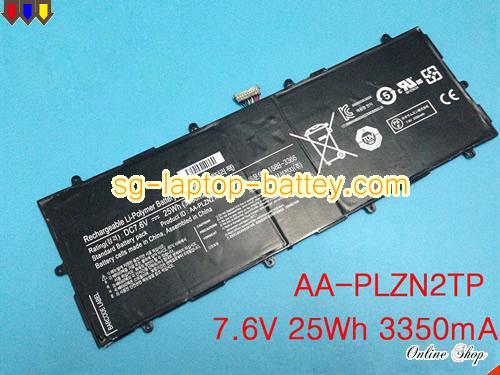 Genuine SAMSUNG Ativ Tab 3 10.1 Battery For laptop 3350mAh, 25Wh , 7.6V, Black , Li-Polymer