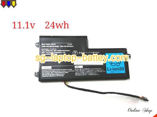 NEC ASM SB10F46469 Battery 2090mAh, 24Wh  11.1V Black Li-ion