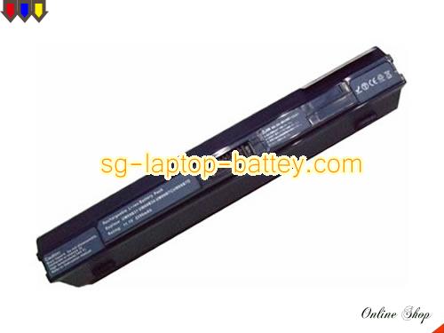 ACER Aspire One AO751h-1080 Replacement Battery 4400mAh 11.1V Blue Li-ion
