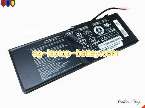 Genuine TOSHIBA Radius 11.6 inch L15W-B1302 Battery For laptop 3684mAh, 28Wh , 7.2V, Black , Li-ion